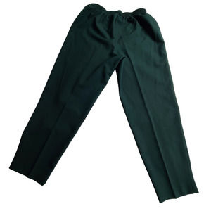 Vintage Winter Green High Waist Tapered Leg Carrot Pants Women's L - XL 2212